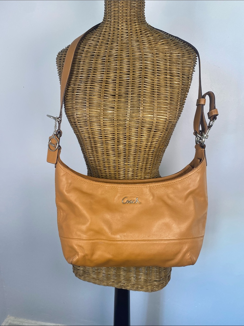 Coach Caramel Leather Shoulder Bag